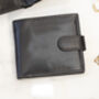 Personalised Men's Leather Wallet Notecase Rfid Safe, thumbnail 3 of 7