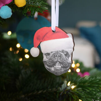 Personalised Pet Christmas Tree Decoration, 10 of 10