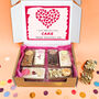 Personalised Six Mini Loaf Cakes Valentine's Day Gift Box, thumbnail 6 of 6