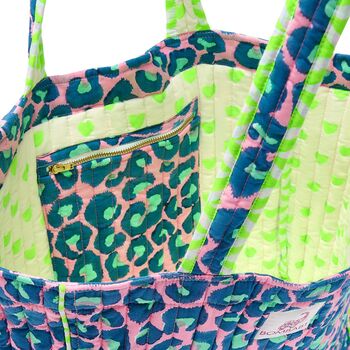 Quilted Tote Bag | Glamazon, 3 of 3