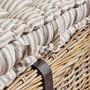 Vintage Striped Long Bench Pad Cushion, thumbnail 4 of 4