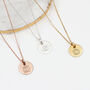Personalised 18ct Gold Plated Or Silver Chakra Necklace, thumbnail 2 of 7