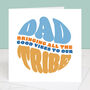 Good Vibes To The Tribe Father's Day Card, thumbnail 1 of 3