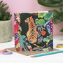 'Wild Safari' Mixed Pack Of Ten Greeting Cards, thumbnail 8 of 10