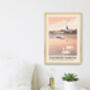 Chichester Harbour Aonb Travel Poster Art Print, thumbnail 2 of 8