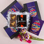 'Easter Egg' Chick Brownies And Hot Chocolate Letterbox, thumbnail 2 of 3