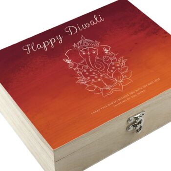Personalised Diwali Ganesh Keepsake Box, 2 of 2