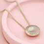 Small Gold Pendant Necklace. Solid 9ct Gold, thumbnail 1 of 12