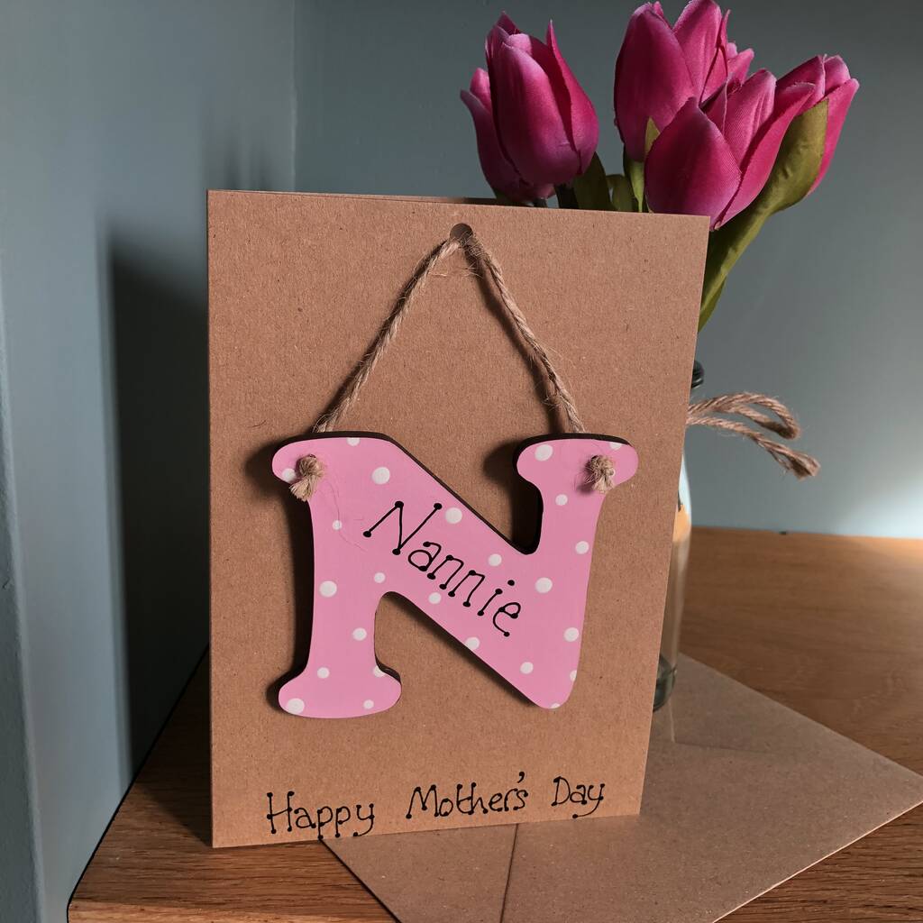 Wooden N Nannie Keepsake Birthday Card By Craft Heaven Designs ...