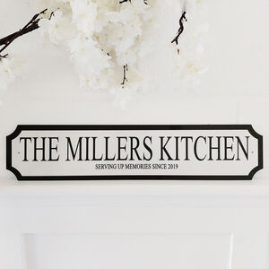 Kitchen Gifts Custom Metal Sign for Kitchen Personalized -  UK