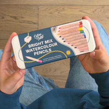 Bright Watercolour Pencils Tin, 5 of 7
