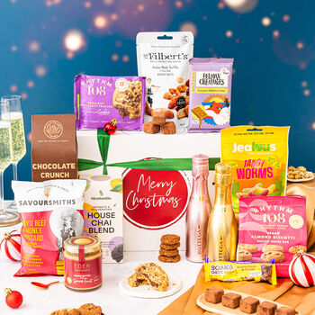 Festive Christmas Gourmet Food Hamper, Vegan Xmas Artisan Treats, 2 of 8