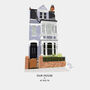 Personalised Portrait House Print, thumbnail 3 of 8
