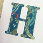 Hand Painted Initial Capital Letter, thumbnail 6 of 8