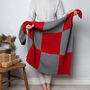 Christmas Square Blanket Beginners Knitting Kit, thumbnail 2 of 6