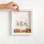 Personalised Wine Bottles Frame, thumbnail 1 of 5