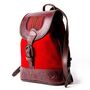 Bambina Red Backpack, thumbnail 3 of 4