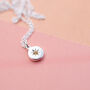 Sentimental Birthstone Charm Cluster Necklace, thumbnail 9 of 12