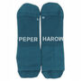 Aero Blue Luxury Gym Men's Socks Three Pair Bundle, thumbnail 3 of 3