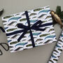 Winter Whales Christmas Wrapping Paper, thumbnail 1 of 2