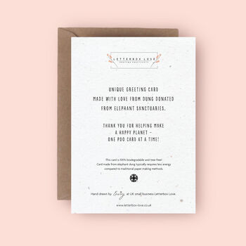 New Grandparents Unisex Elephant Card, 3 of 3
