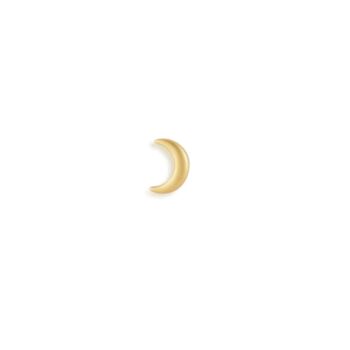 Luna Gold 14k Gold Vermeil Stud Earrings, 2 of 5
