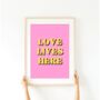 Love Lives Here Print, thumbnail 1 of 7