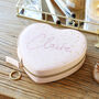 Personalised Heart Travel Jewellery Case, thumbnail 8 of 11