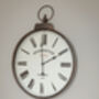 Antique Brass Large Oversized Pocket Watch Wall Clock, thumbnail 9 of 12