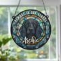 Springer Spaniel Black Memorial Suncatcher, thumbnail 4 of 6