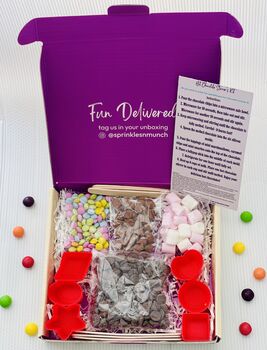Personalised Diy Hot Chocolate Stirrers Gift Kit, 5 of 9