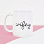 Wifey Hubby Couples Mug Set, thumbnail 7 of 9