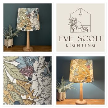 Mercia Summer Woodland Leaves Empire Lampshade, 2 of 10