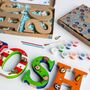 Personalised Paint Your Own Sport Wooden Name, thumbnail 2 of 9