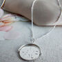 Sterling Silver 925 I Love You Spinning Hidden Message Necklace, thumbnail 6 of 9