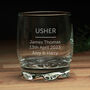Personalised Birthday Whisky Glass, thumbnail 4 of 9