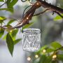 Pair Of Glass Hanging T Light Holder In Various Designs, thumbnail 1 of 2