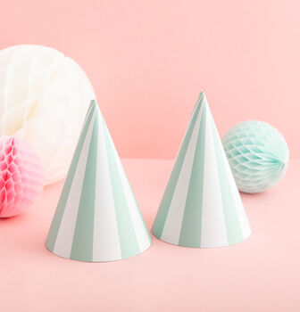 Pastel Stripy Party Hats, 5 of 5