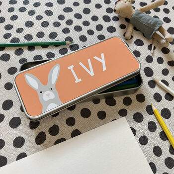 Personalised Easter Bunny Pencil Case, 2 of 4