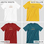 'Powered By Plants' Slogan Cotton T Shirt, thumbnail 4 of 6