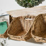Manzat Set Of Four Wall Basket Rack, thumbnail 3 of 5