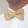 Wedding Handmade Polyester Knitted Pocket Square In Beige, thumbnail 9 of 10