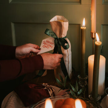 Personalised Christmas Gift Tag Place Setting, 5 of 5