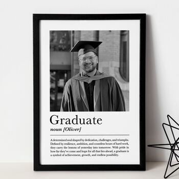 Personalised Graduate Print, Graduation Gift, 2 of 6
