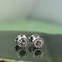 Topaz November Birthstone Gold Plated Silver Ear Jackets, thumbnail 6 of 8
