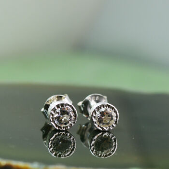 Topaz November Birthstone Gold Plated Silver Ear Jackets, 6 of 8