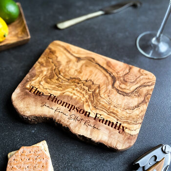 Personalised Olive Cheese Board, 2 of 10
