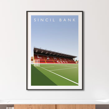 Lincoln City Sincil Bank Poster, 3 of 8