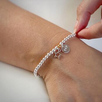 Congratulations Gift Personalised Star Bracelet, 2 of 7