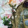 Hand Painted Wooden Cherry Blossom Wall Hanging, thumbnail 3 of 6